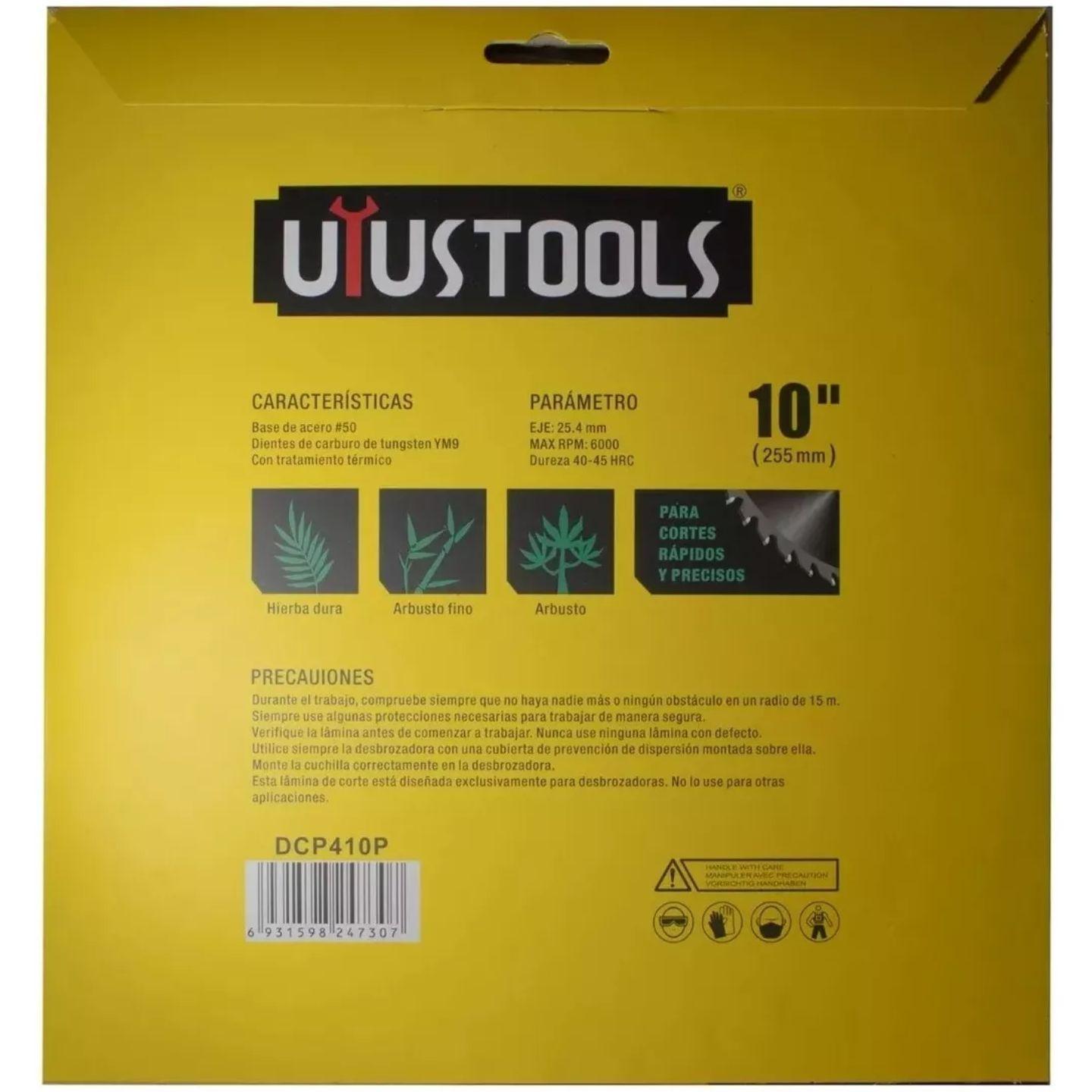 Disco Para Desbrozadora 10 Pulgadas 40 Dientes Uyustools-4