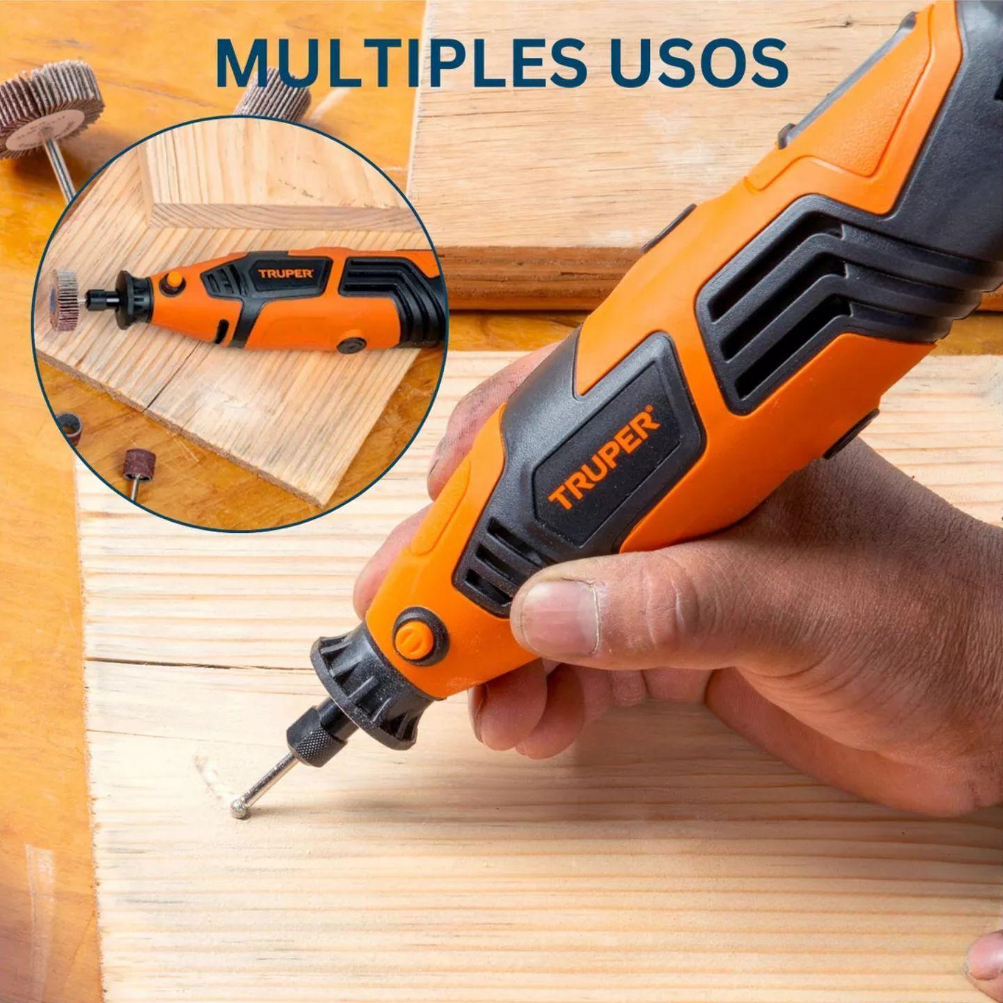 Dremel Mini Torno Multipropósito Con Accesorios Truper-5
