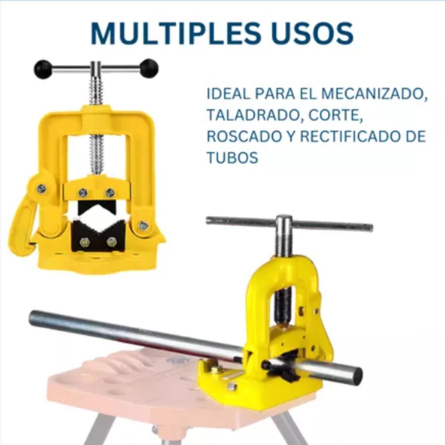 Prensa Para Tubo y Cañeria Hasta 2 Pulgadas Uyustools-4