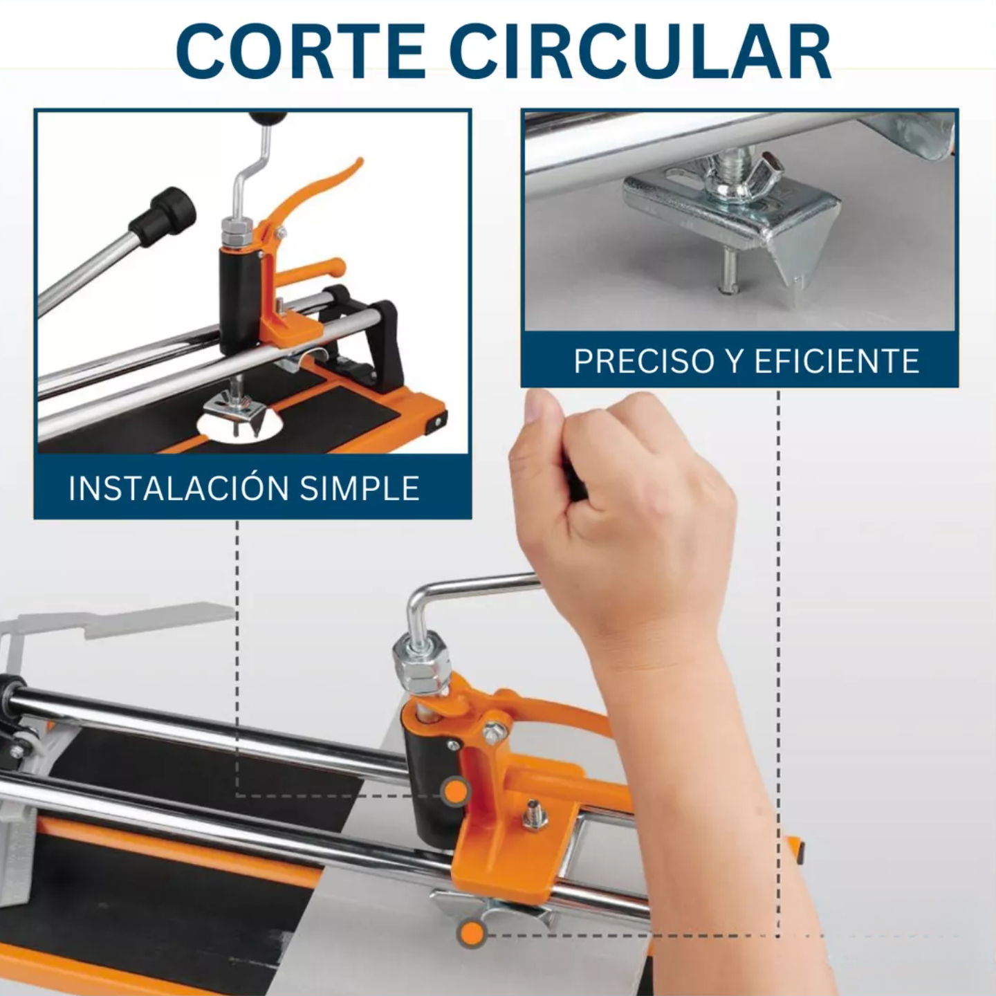 Cortadora De Cerámica Y Porcelanato Profesional 600 Mm-4