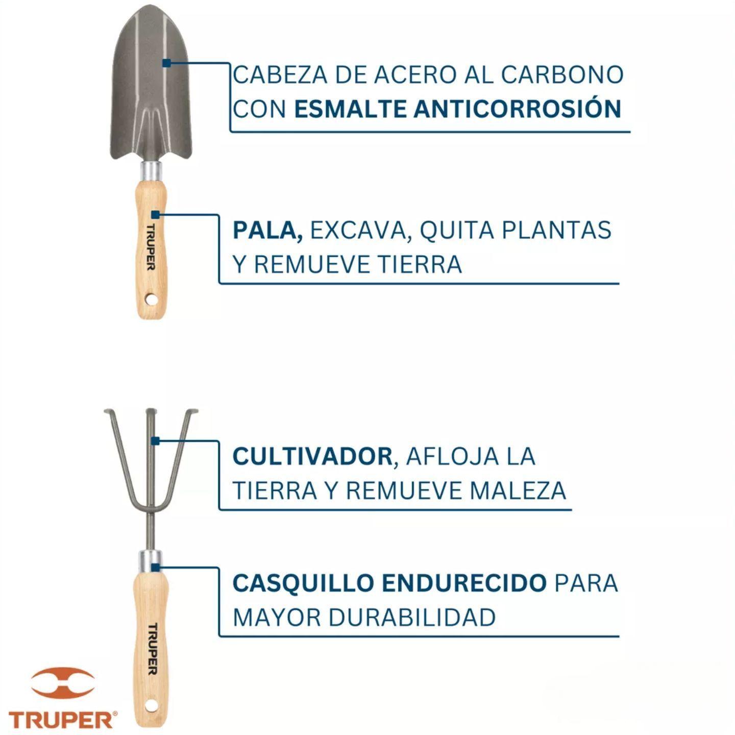 Herramientas De Jardinería 6 Pulgadas Truper-4