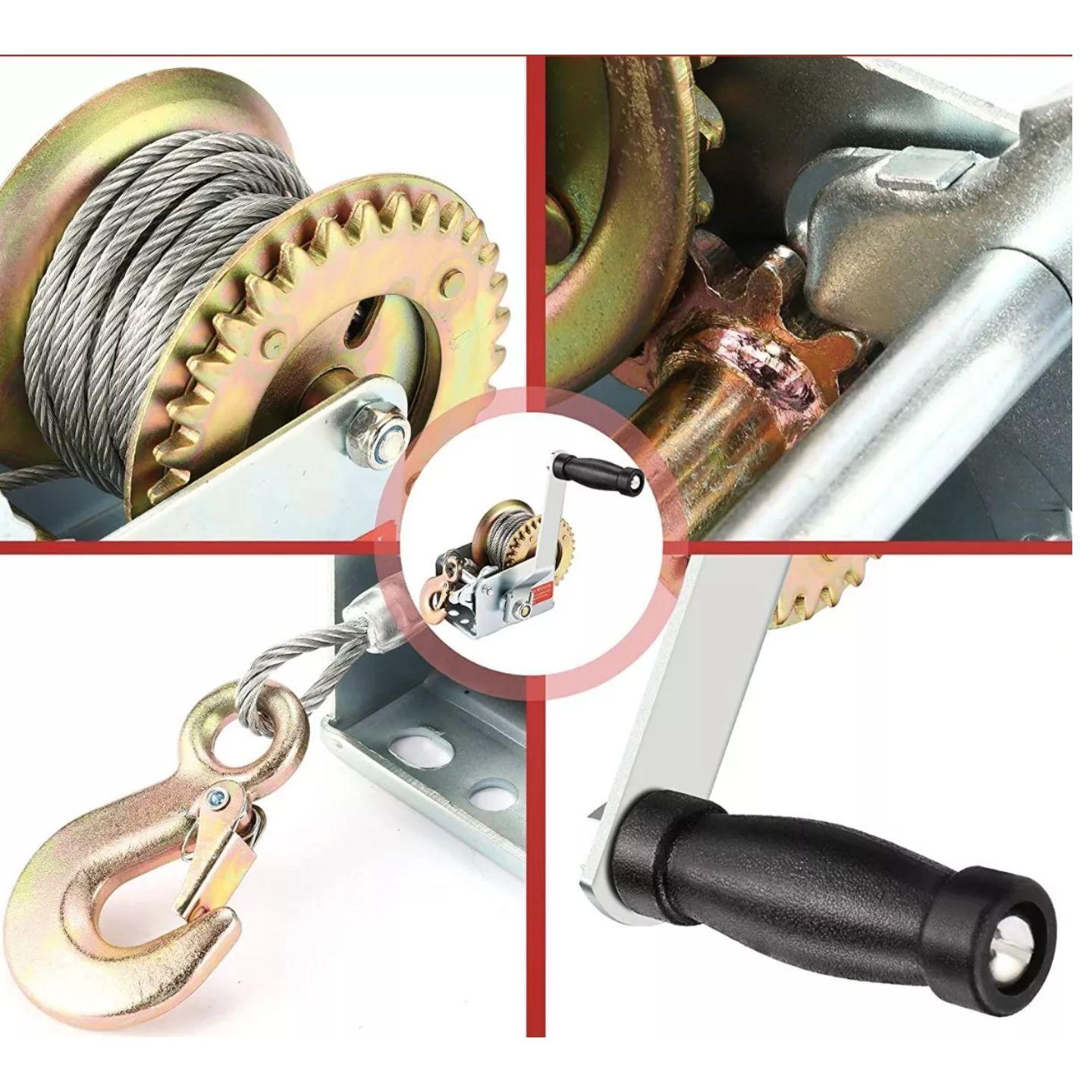 Winche Malacate Manual 544 Kg Gs Optimus-5