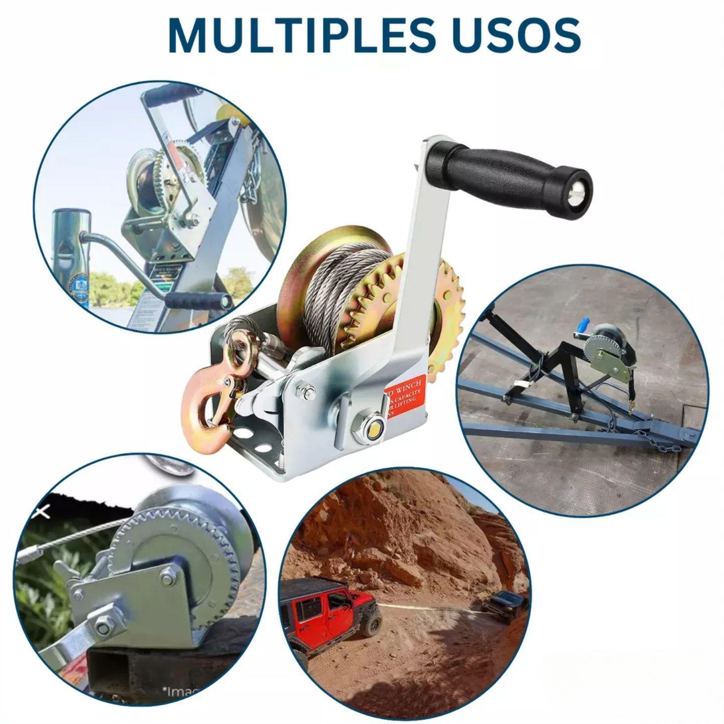 Winche Malacate Manual 544 Kg Gs Optimus-6
