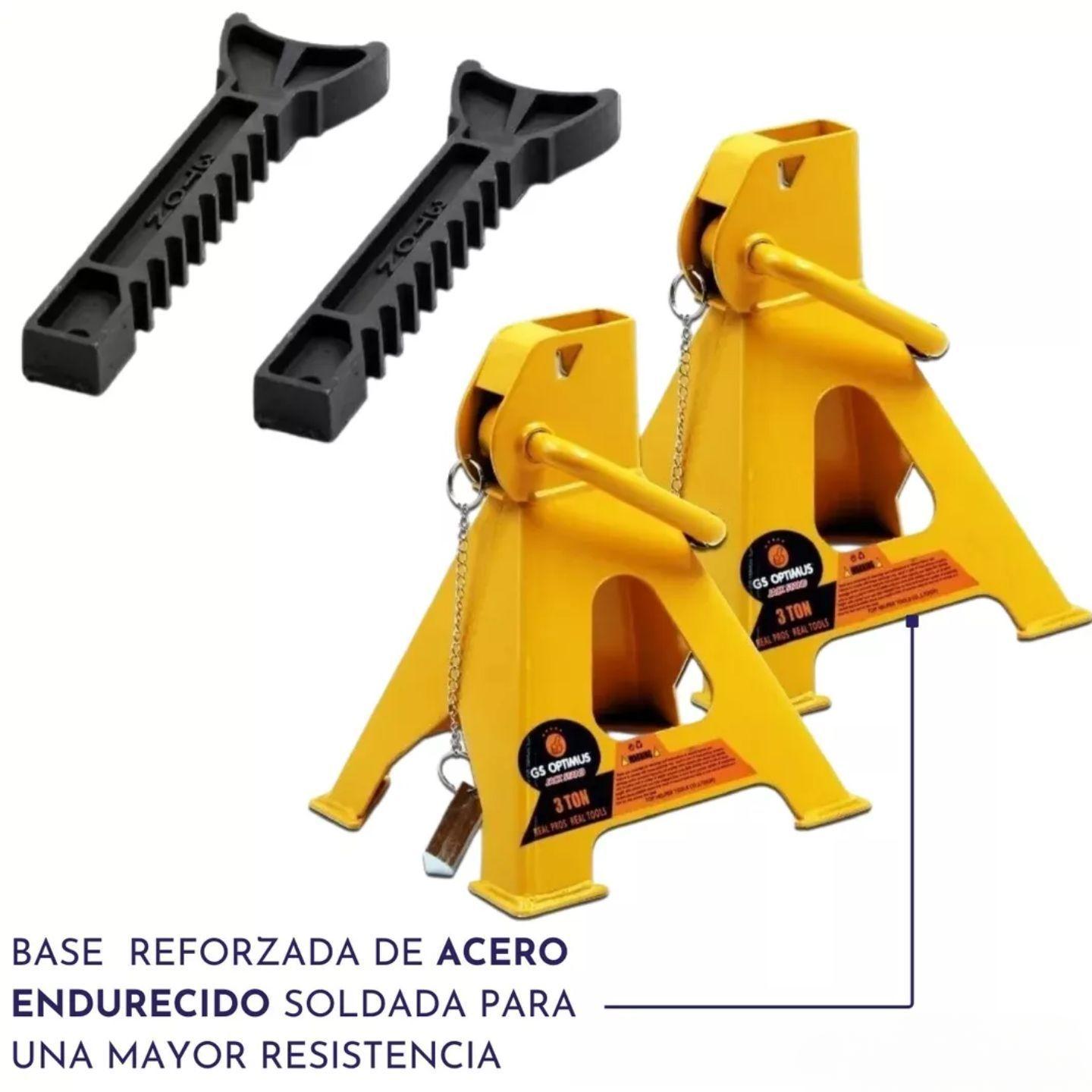 BANQUILLO PARA AUTOS CABALLETE 3 TONELADAS CON SEGURO GS OPTIMUS-4