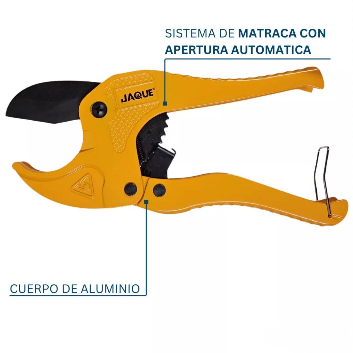 Cortador De Tubo PVC Cortatubo PPR Hasta 42 Mm Jaque-3