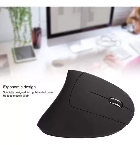Mouse Ergonómico Vertical Inalámbrico D5 3.0 Usb 3600 Dpi-4