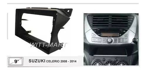 Bisel Suzuki Celerio Bisel Adaptador Radio 9 Pulga 2009-2013-4