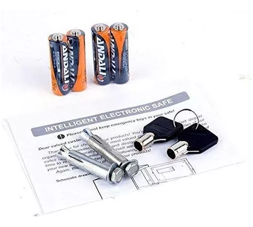 Pack 3 Cajas Fuertes Seguridad Digital Para Anclar A Pared-5