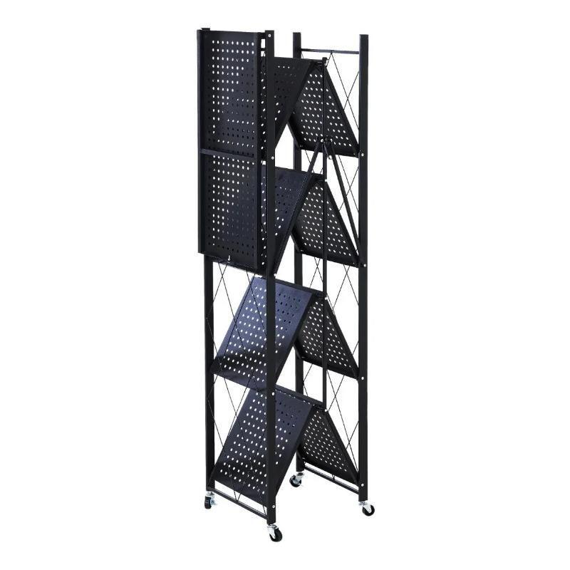 Organizador Estante Plegable 3 Niveles Ruedas Cocina Living-3