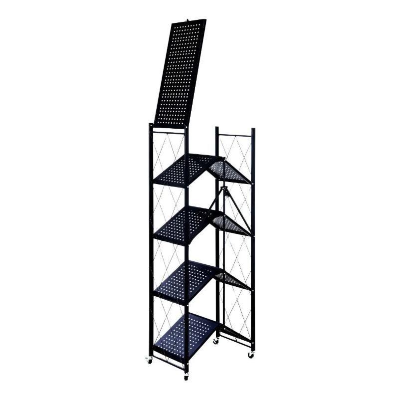 Organizador Estante Plegable 3 Niveles Ruedas Cocina Living-5