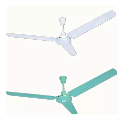 Pack X3 Ventiladores De Techo Metal 3 Aspas 142 Cm-4