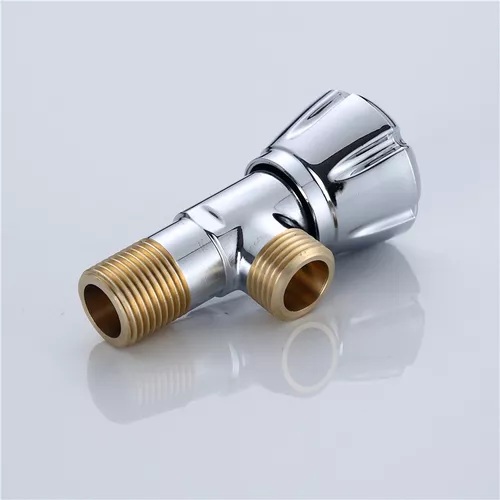 Grifo De Acero Inoxidable, Llave De Paso 1/2, Baño Ducha Wc-3
