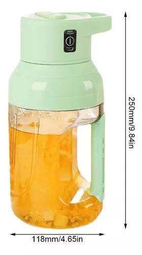 Batidora Portátil 1.5 Lts Licuadora Juguera Recargable-2