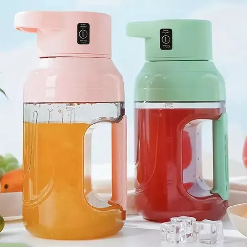 Batidora Portátil 1.5 Lts Licuadora Juguera Recargable-3