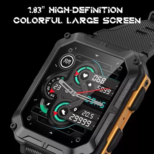 Smart Watch Reloj Inteligente Exterior Bt Llamadas Monitoreo-1