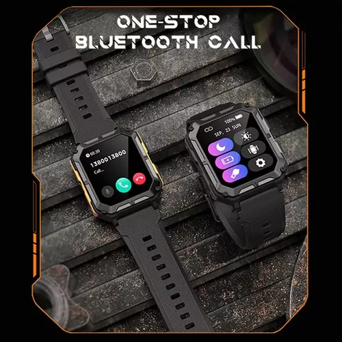 Smart Watch Reloj Inteligente Exterior Bt Llamadas Monitoreo-3
