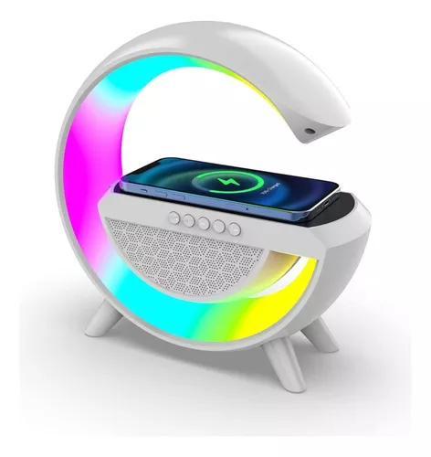 Lámpara Bluetooth Usb Aux Micro Sd Inteligente Multicolor-0