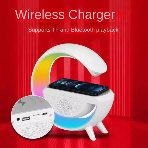 Lámpara Bluetooth Usb Aux Micro Sd Inteligente Multicolor-2
