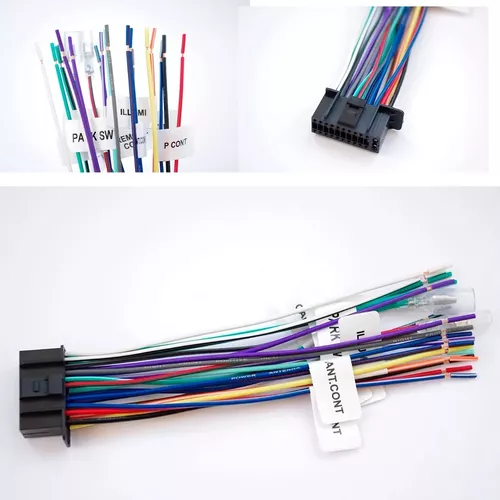 Arnes Enchufe Conector Android Radio 16 Pin Universal-3