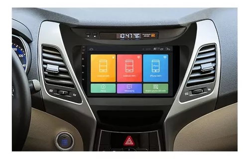 Marco multimedia de 9 pulgadas para Hyundai Elantra 2015 2016-3