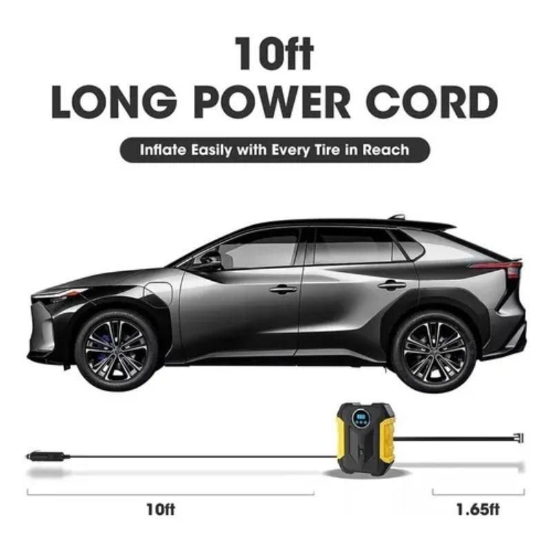 Compresor De Aire Inflador Portable De Auto 12v -6