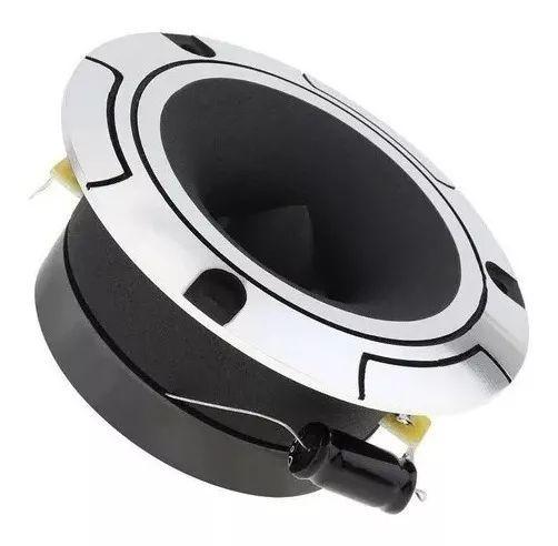 Kit Par Tweeter Optimizador Sonido 150wmax 10cm Aluminio Color Plateado-4