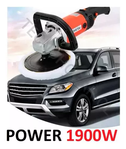 Máquina De Pulir, Encerar Pulidora Auto Potencia Regulable-5