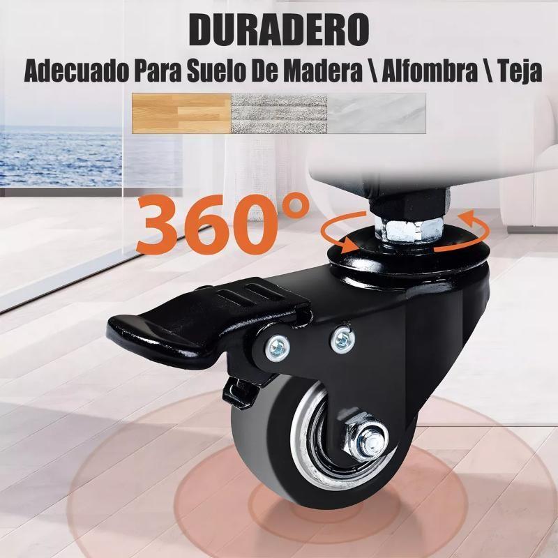 Soporte Tv Movil Con Ruedas 32 A 70 Base Pedestal 145cm altura-2