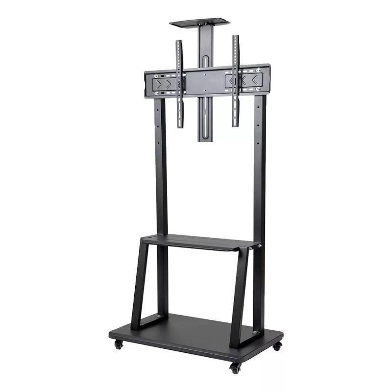 Soporte Tv Movil Con Ruedas 32 A 70 Base Pedestal 145cm altura-5