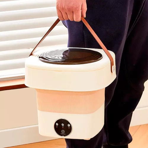 Mini Lavadora Portatil Plegable Lavado Y Drenado-7