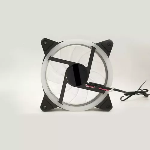 Fan Cooler 120mm Pc Gamer Led Rgb 4pin Ide Chasis Ventilador-0