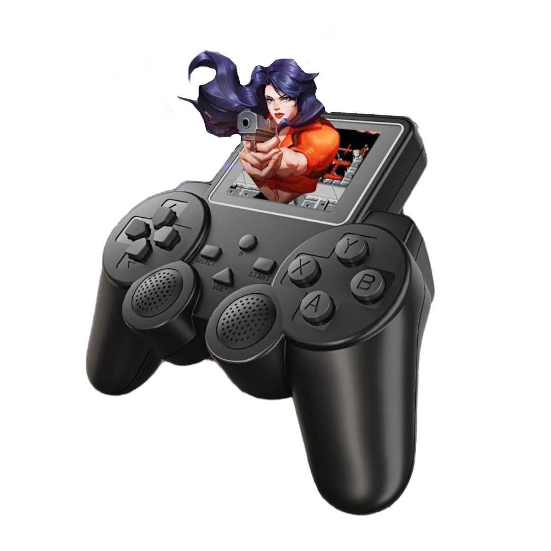 Control Con Pantalla De Juegos Clásicos 2 Jugadores-2