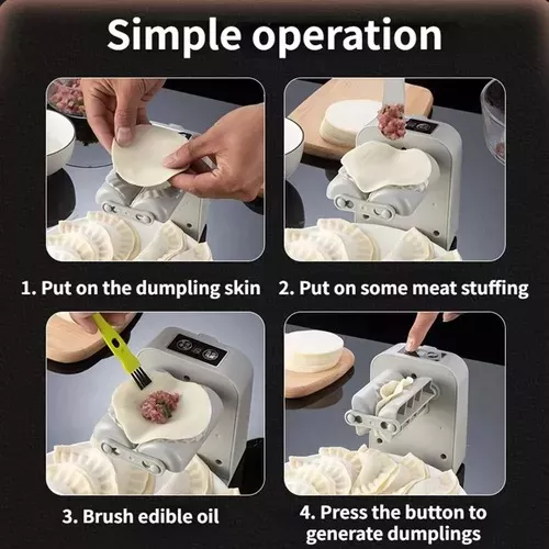 Máquina Eléctrica Para Hacer Mini empanadas/ Dumpling/ Gyosas-5