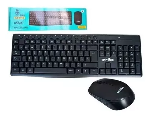 Teclado Numérico Y Mouse Óptico Inalámbrico 2.4 Ghz-5
