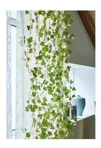 Guirnalda De Luces Led Solares De Hojas De Arce De 5 M-4