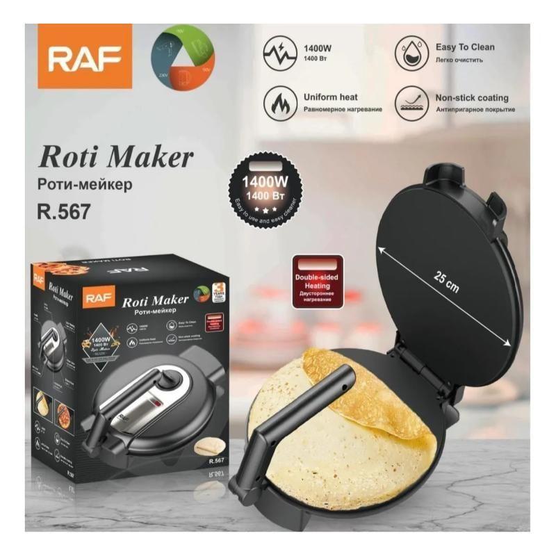 Máquina Para Hacer Panqueques Crepas Tortillas Raf R.567-5