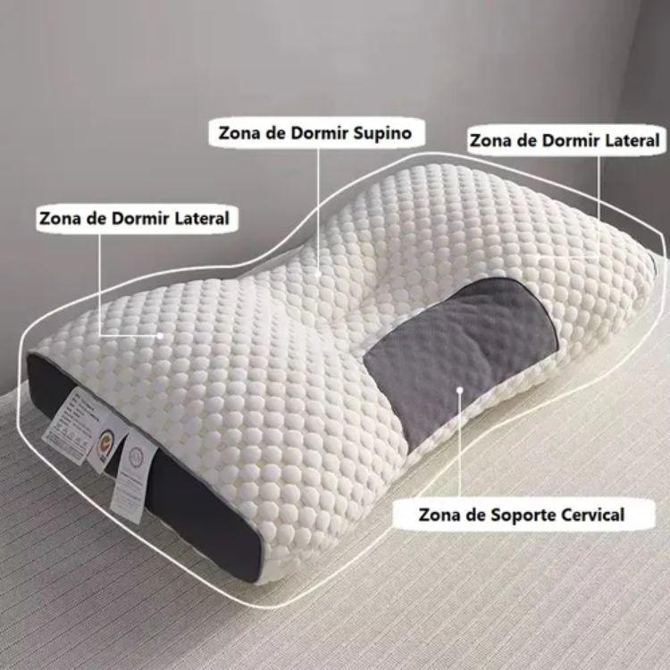 Almohada Ortopédica Cervical Curva Cojín Brazo Libre Presión-5