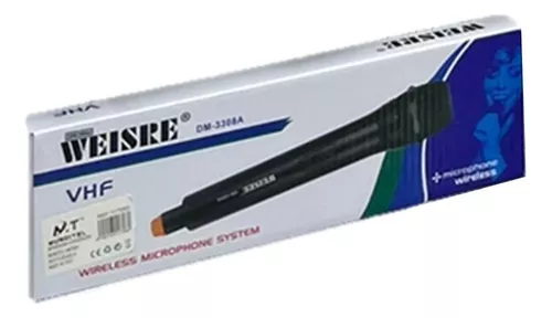 Micrófono Weisre DM-3308A Dinámico 1 color negro-3