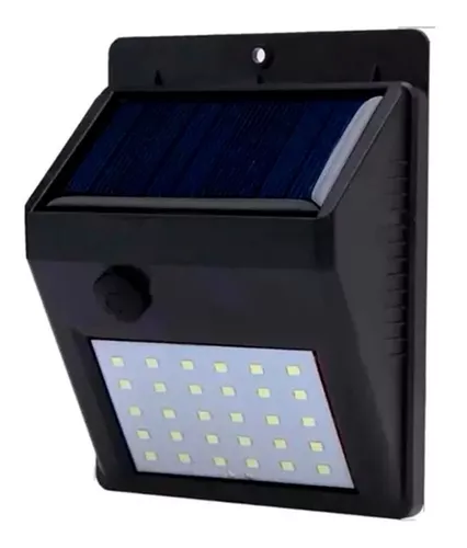 Aplique Solar 30 Led, Mas Led Q Otros Modelos,ip65 Exterior-0