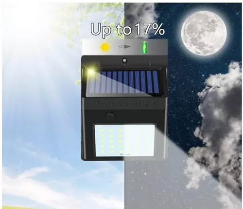 Aplique Solar 30 Led, Mas Led Q Otros Modelos,ip65 Exterior-6