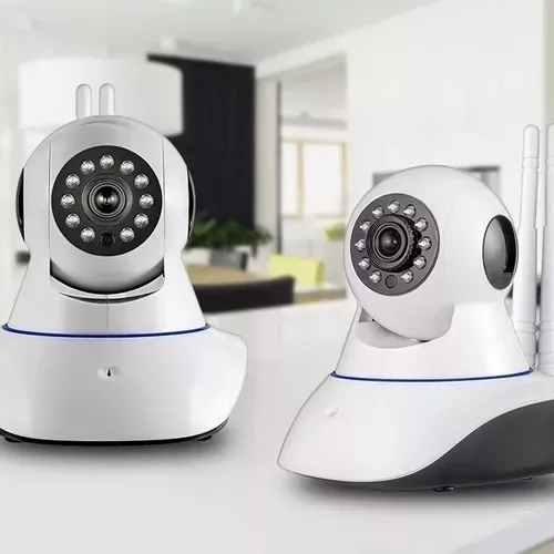 Pack X2 Camaras Ip Wifi Hd Vision Nocturna 360°-3