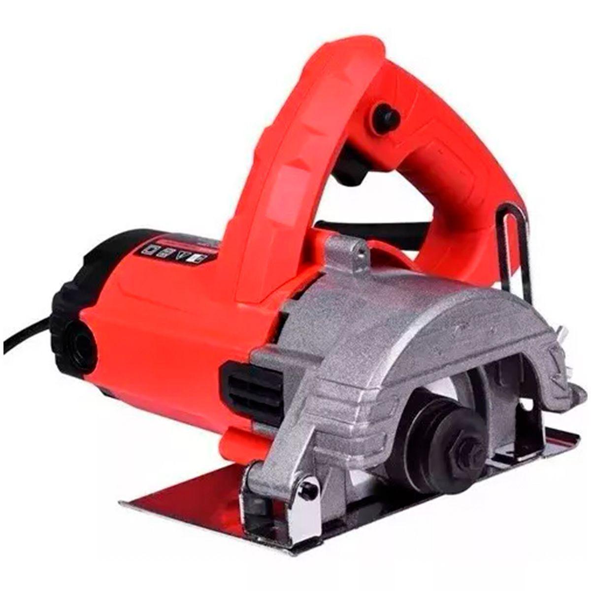 Genérica Sierra Circular De Mano Para Carpintería Rojo 220v 1420 W-2