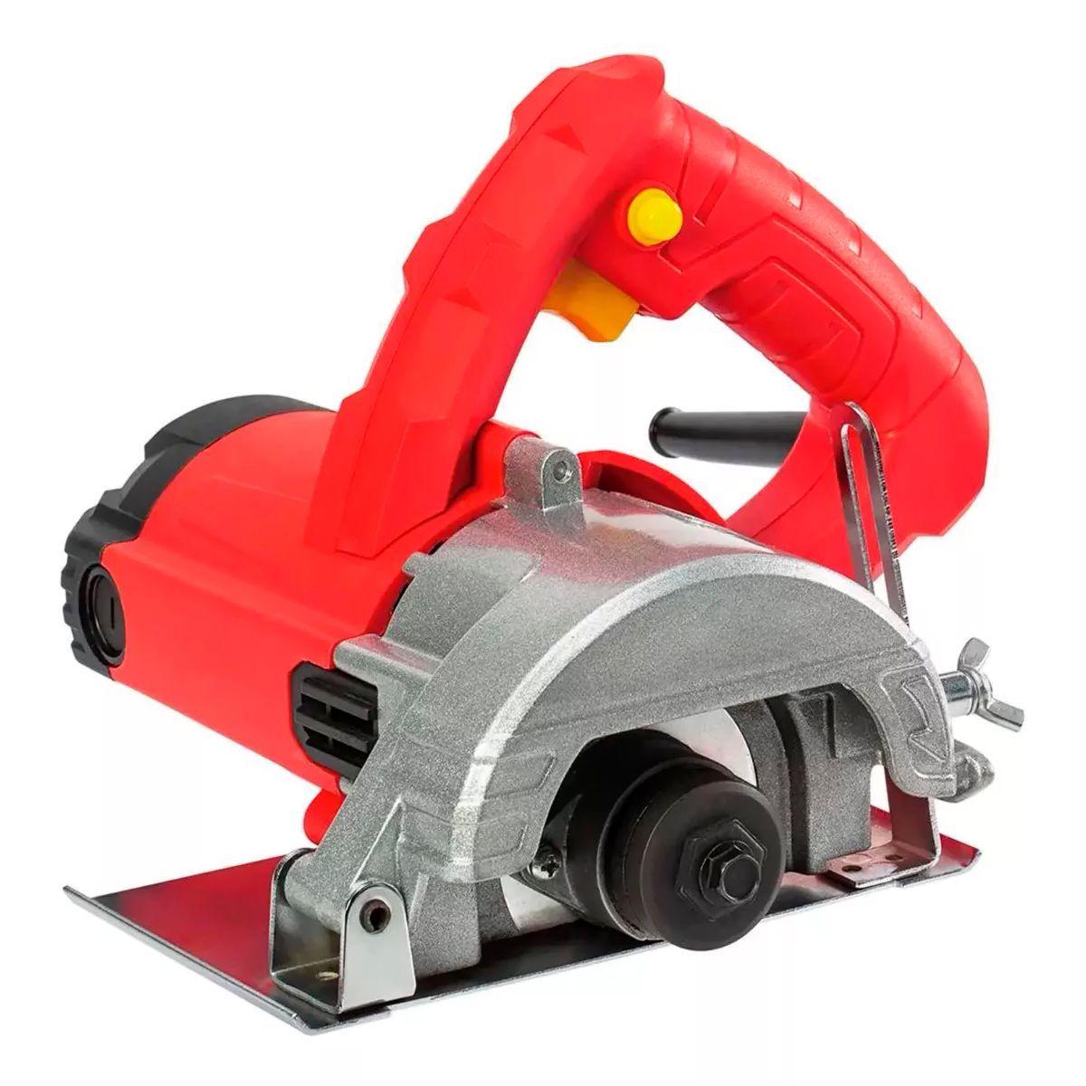 Genérica Sierra Circular De Mano Para Carpintería Rojo 220v 1420 W-4