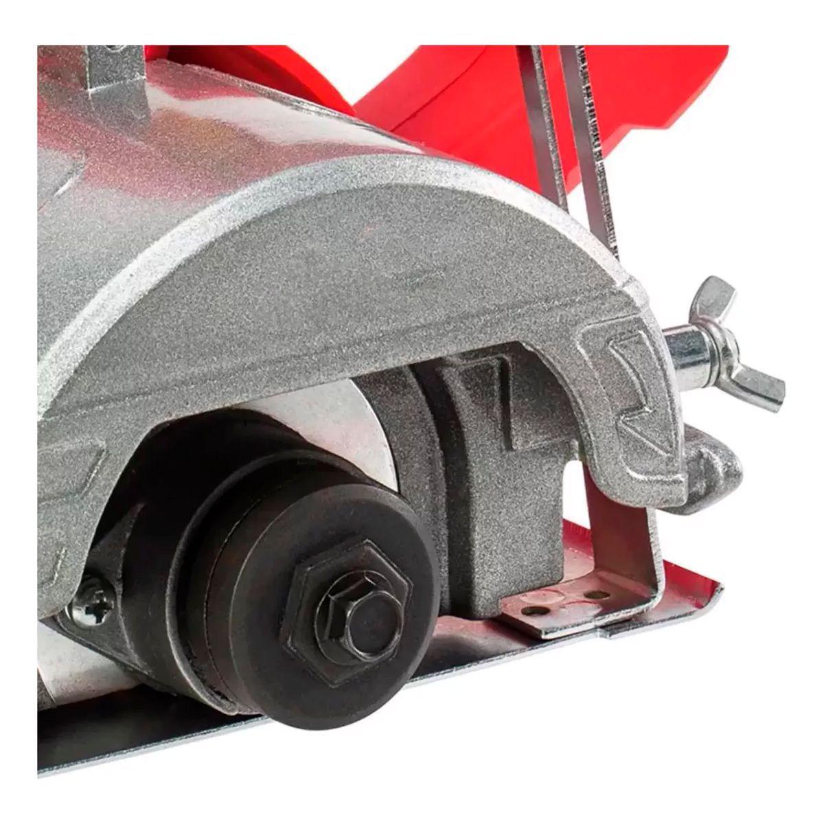 Genérica Sierra Circular De Mano Para Carpintería Rojo 220v 1420 W-5