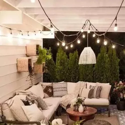 Soquete Guirnalda Sin Ampolletas Terraza 10 Mts 10 Soquetes-3