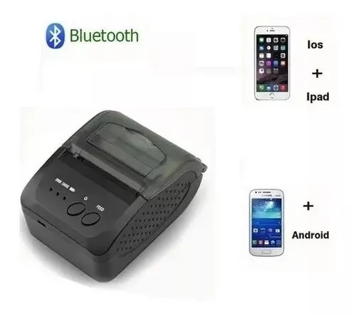 Impresora Bluetooth Mini Con Batatia (incluida) O Corriente-0
