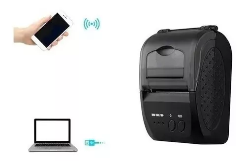 Impresora Bluetooth Mini Con Batatia (incluida) O Corriente-2