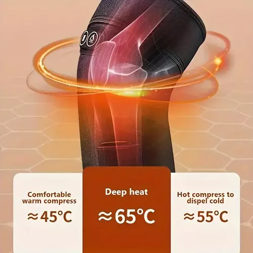 Rodillera Con Temperatura Ajustable Rodilla Calienta Usb-1