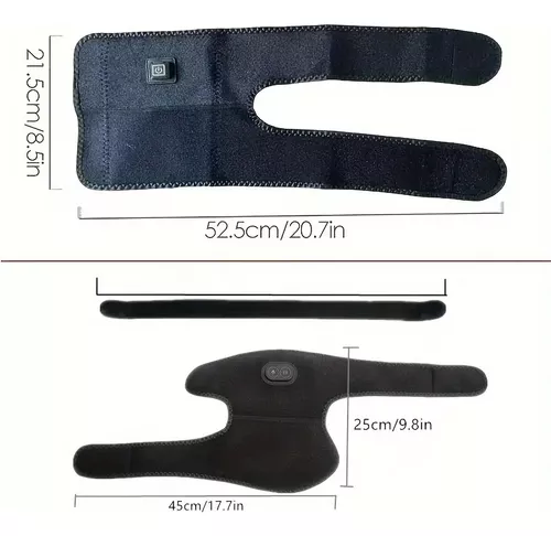 Rodillera Con Temperatura Ajustable Rodilla Calienta Usb-6