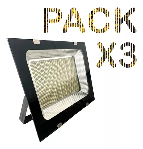 Pack X3 200w Proyector Led Exterior Reflector Ip66 Canchas-3